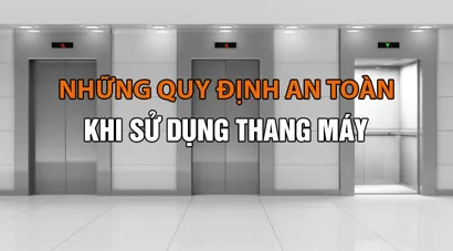 Sử dụng thang máy an toàn